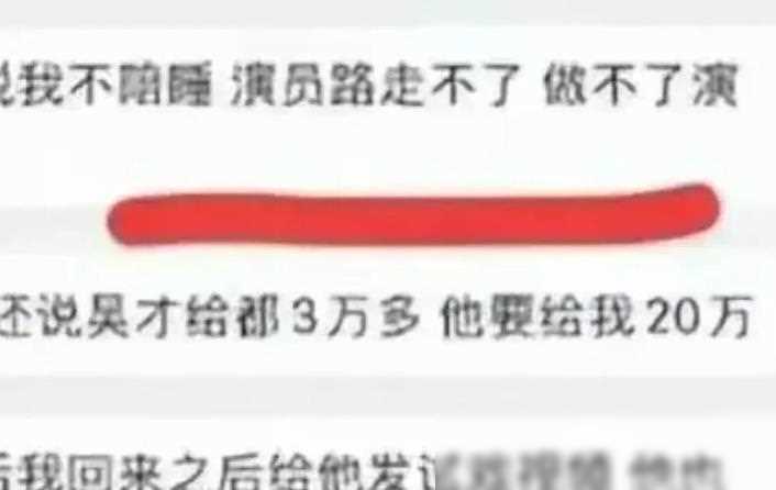 惊爆!沈导陪睡门录音曝光,多名女演员聊天记录揭秘娱乐圈内幕